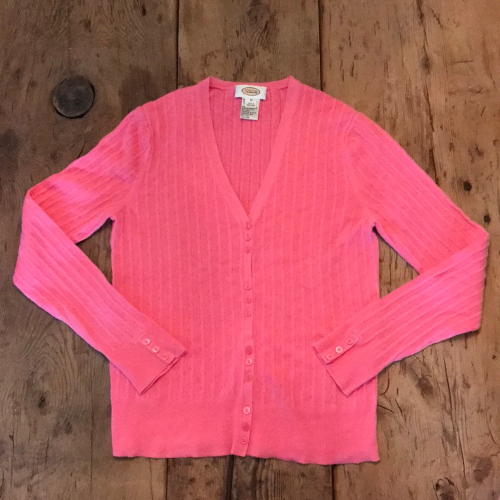 Price drop!! Women’s Talbots cable knit cardigan